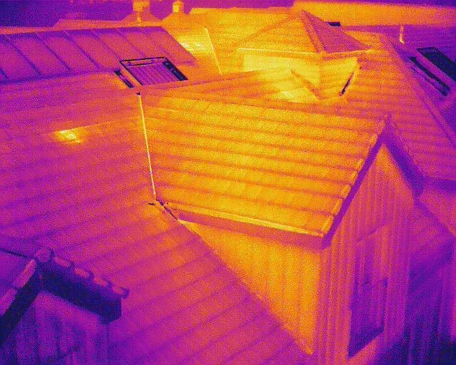 Thermal Imaging Roof Survey Image Manchester